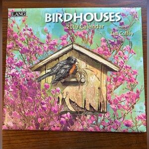 Lang Birdhouses 2019 12”x14” calendar featuring paintings of Tim Coffey.